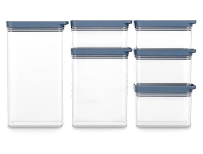 Jogo de Porta-Mantimentos Herméticos Retangulares Electrolux Experience 6 Peças - 3