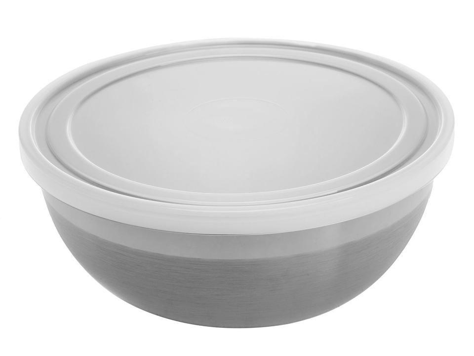 Jogo de Potes de Inox Tramontina com Tampa Redondo Freezinox 3 Peças - 6