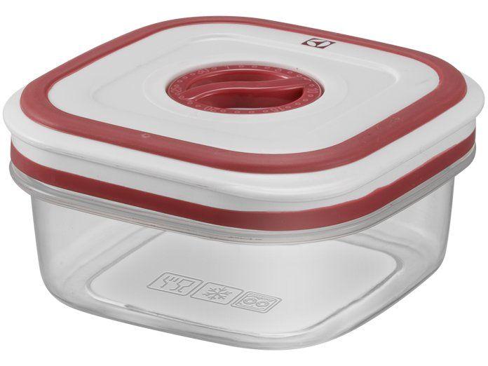 Jogo de Potes de Plástico Hermético Electrolux com Tampa Quadrado 8 Peças - 5