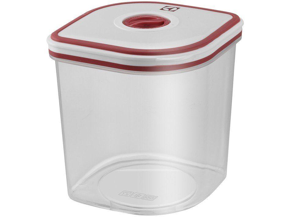 Jogo de Potes de Plástico Hermético Electrolux com Tampa Quadrado 8 Peças - 10