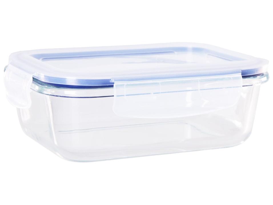 Jogo de Potes de Vidro Brinox com Tampa Retangular Lock & Stock 640ml 10 Peças - 3