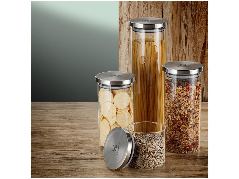 Jogo de Potes de Vidro Hermético Electrolux - 1