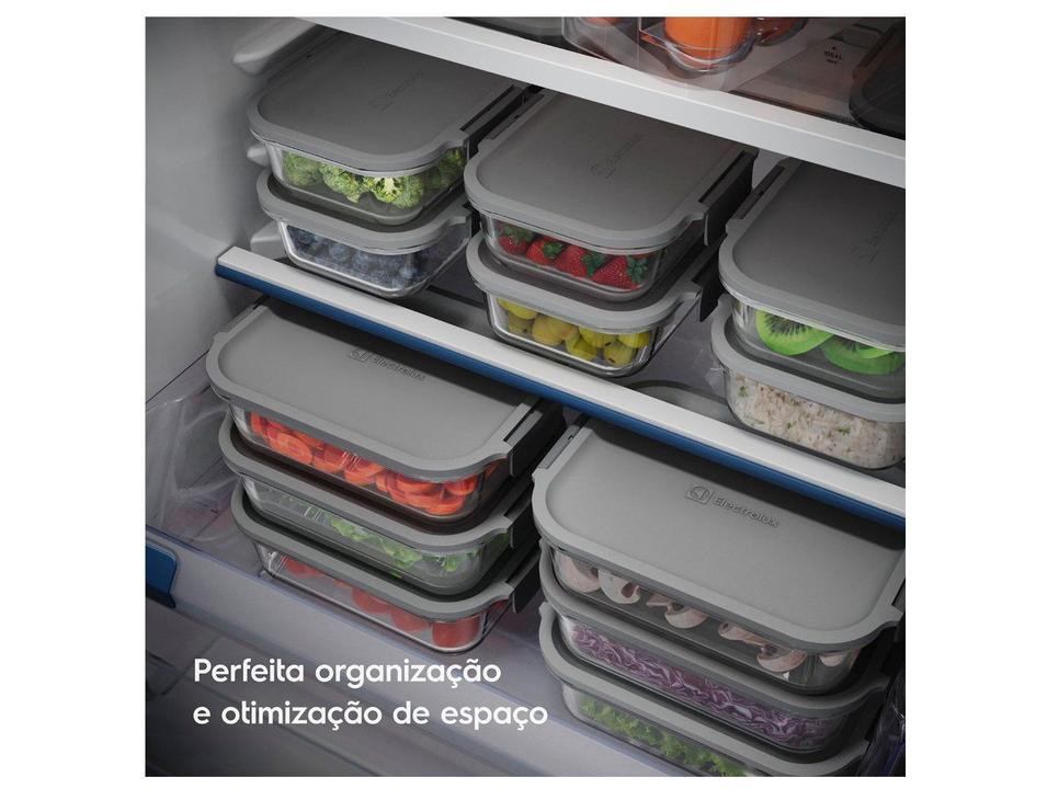 Jogo de Potes de Vidro Hermético Electrolux com Tampa Retangular 630ml Experience 3 Peças - 2
