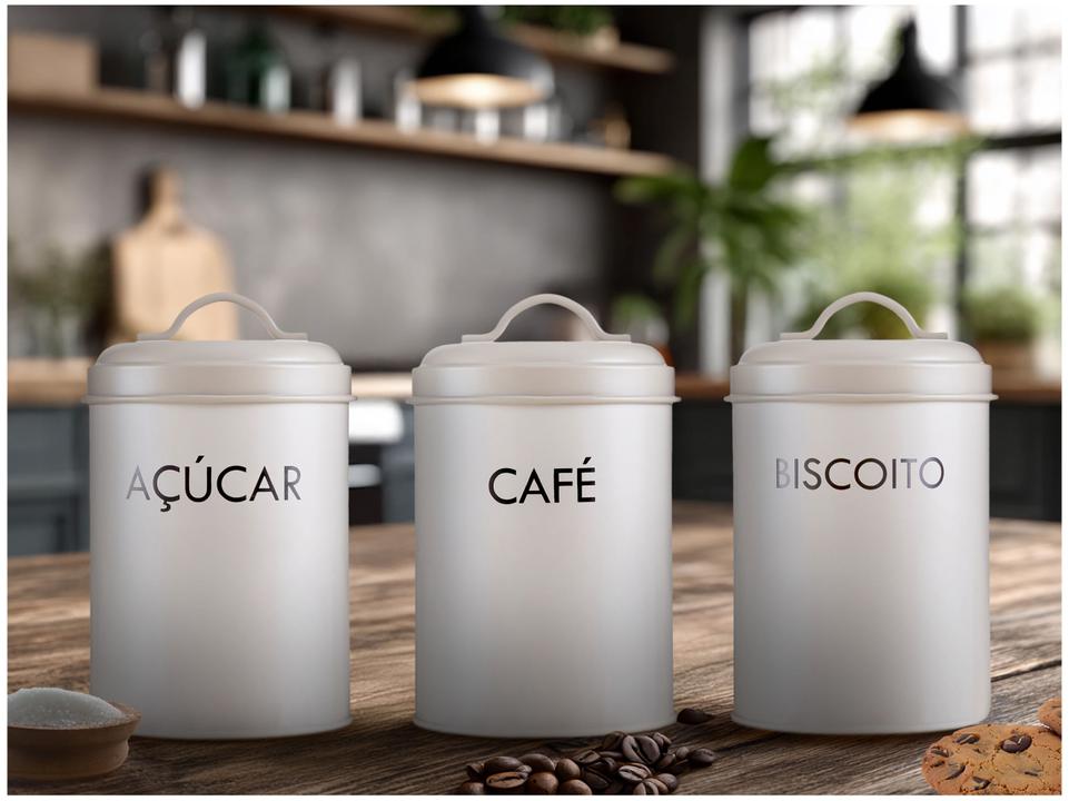 Jogo de Potes Haus Concept com Tampa Redondo - 1