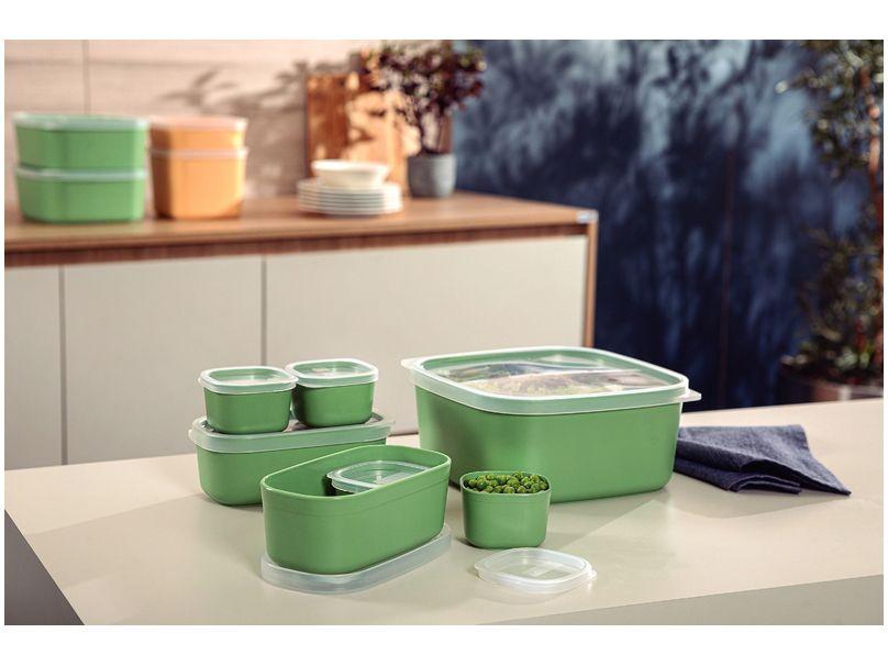 Jogo de Potes Hermético Tramontina com Tampa Mixcolor 7 Peças - 12