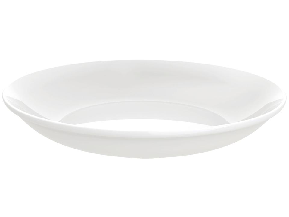 Jogo de Pratos Redondo de Porcelana Branco - 4