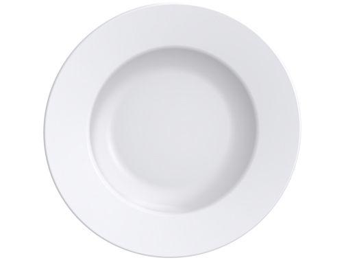 Jogo de Pratos Redondo de Porcelana Branco - 1