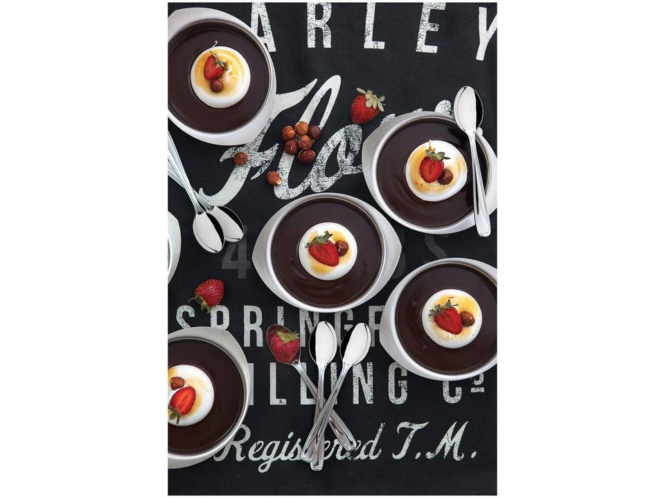 Jogo de Sobremesa de Inox Tramontina Service - 1