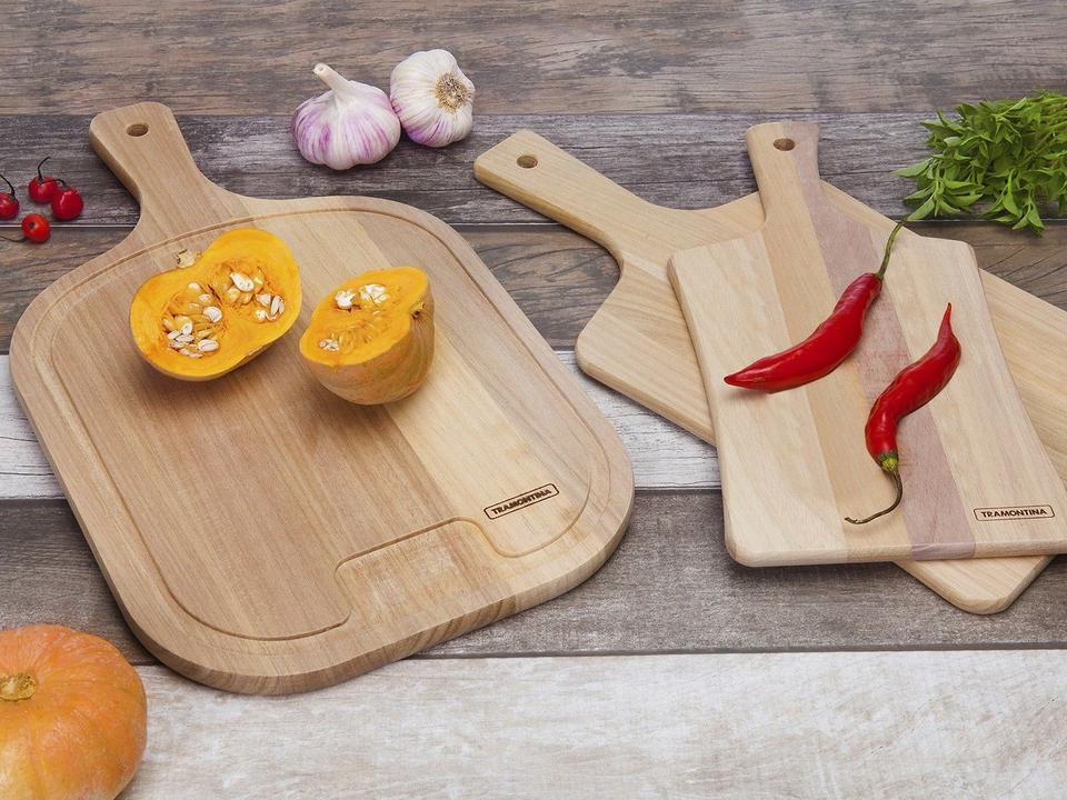 Jogo de Tábuas de Corte de Madeira - 1