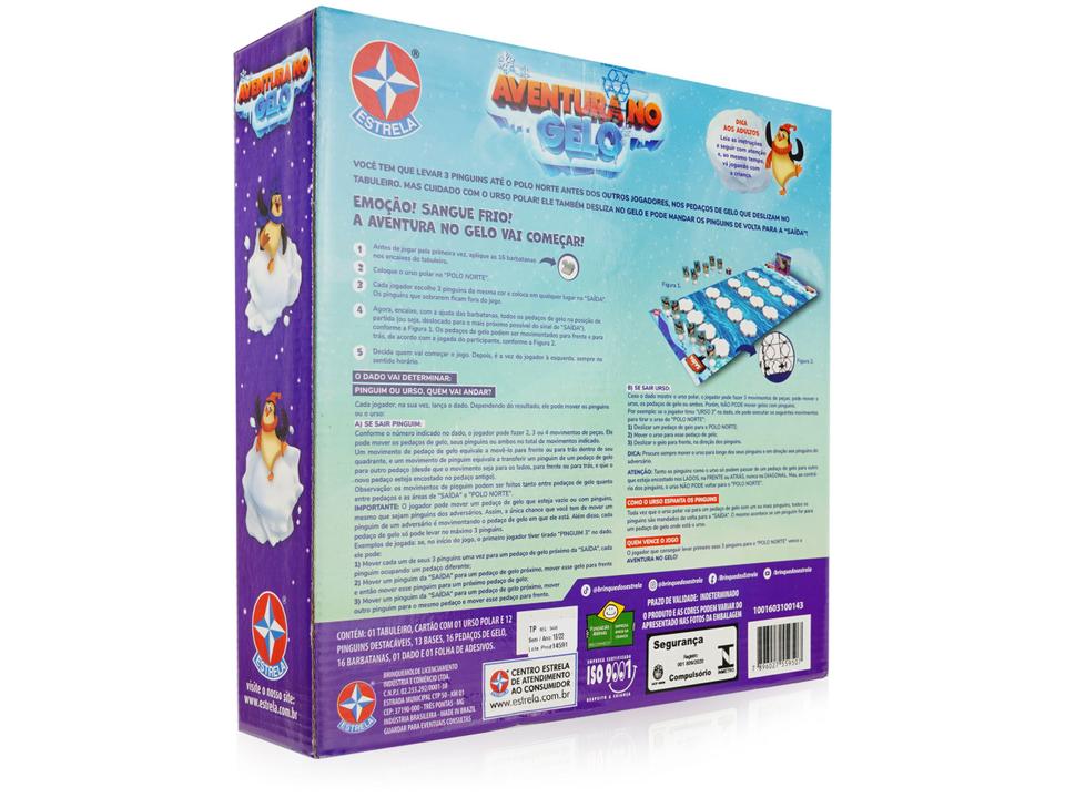 Jogo de Tabuleiro Aventura no Gelo - 4