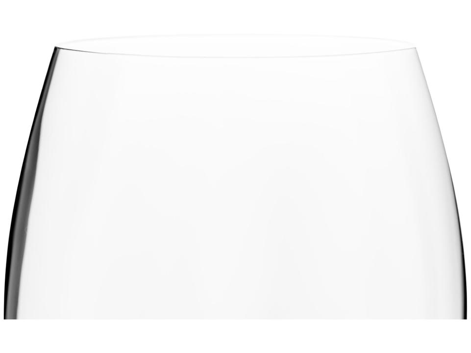 Jogo de Taças de Cristal para Água e Vinho Transparente 580ml 6 Peças Bohemia Colibri - 4