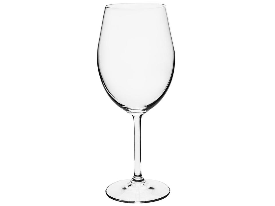 Jogo de Taças de Cristal para Água e Vinho Transparente 580ml 6 Peças Bohemia Colibri - 2