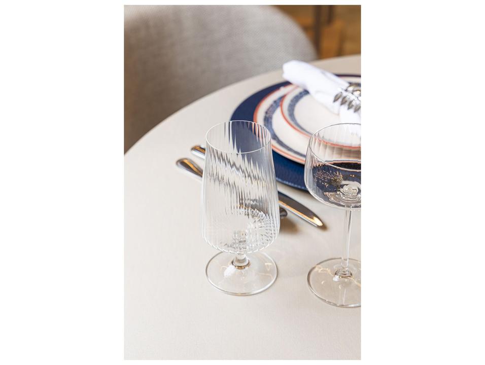 Jogo de Taças de Cristal para Cerveja 380ml 6 Peças Bohemia Alex Optic - 3