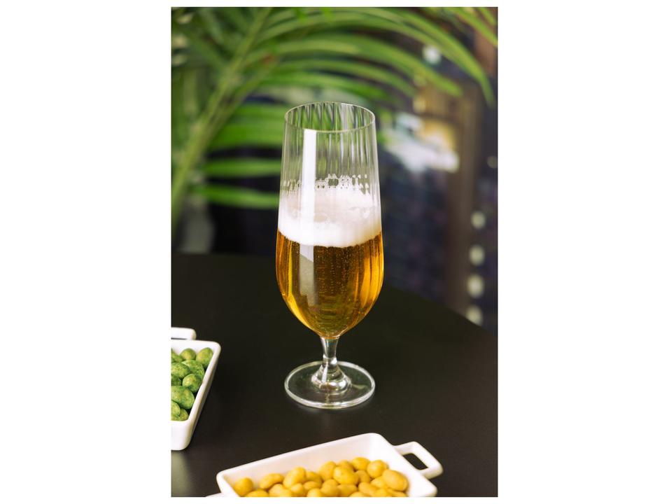 Jogo de Taças de Cristal para Cerveja 470ml 6 Peças Wolff Columba Optic - 1