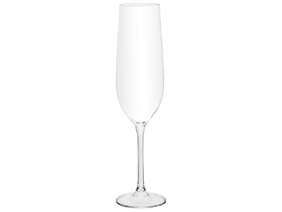 Jogo de Taças de Cristal para 	Champagne 270ml 6 Peças Bohemia Crex - 5
