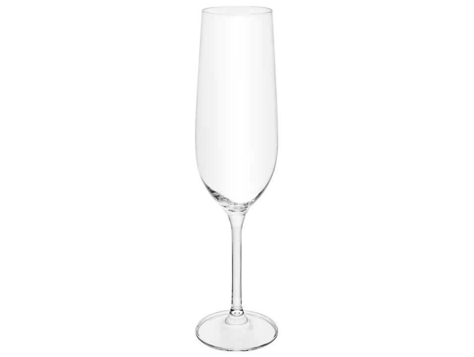Jogo de Taças de Cristal para 	Champagne 270ml 6 Peças Bohemia Crex - 4