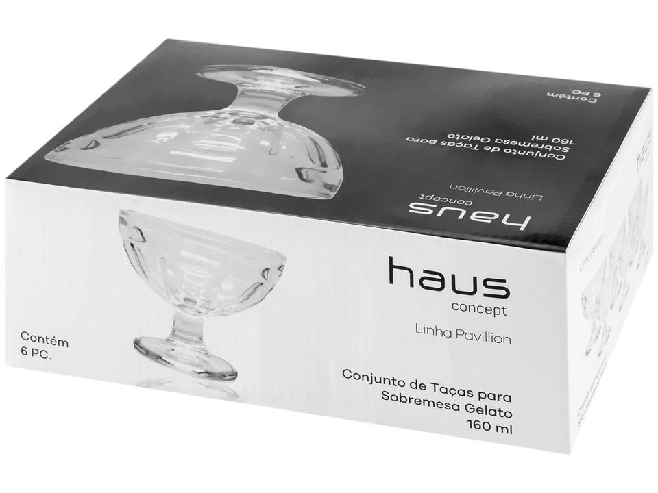 Jogo de Taças  de Sobremesa de Vidro 160ml - 5