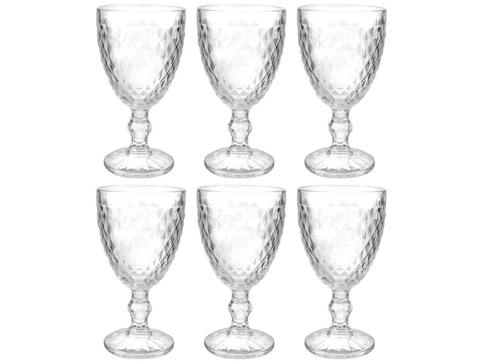 Jogo de Taças de Vidro 330ml 6 Peças Haus - 4