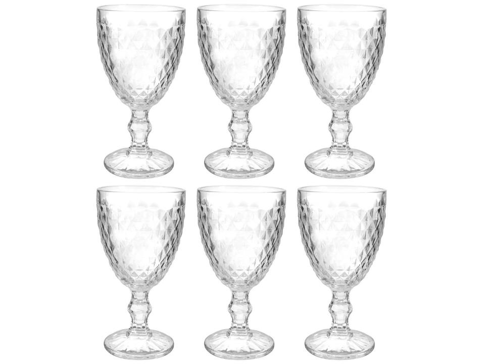 Jogo de Taças de Vidro 330ml 6 Peças Haus - 4