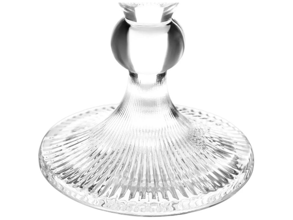 Jogo de Taças de Vidro 350ml 6 Peças Haus Concept Canelado - 5