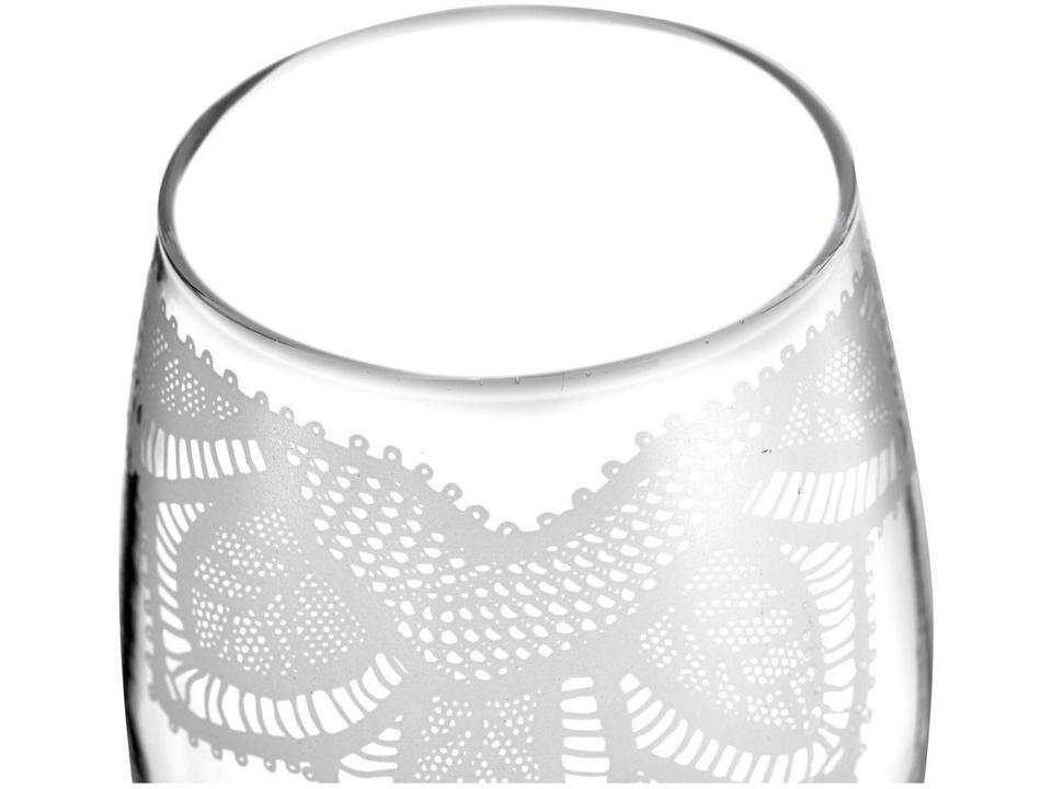 Jogo de Taças de Vidro Mandacaru Martha Medeiros 400ml 6 Peças - 8