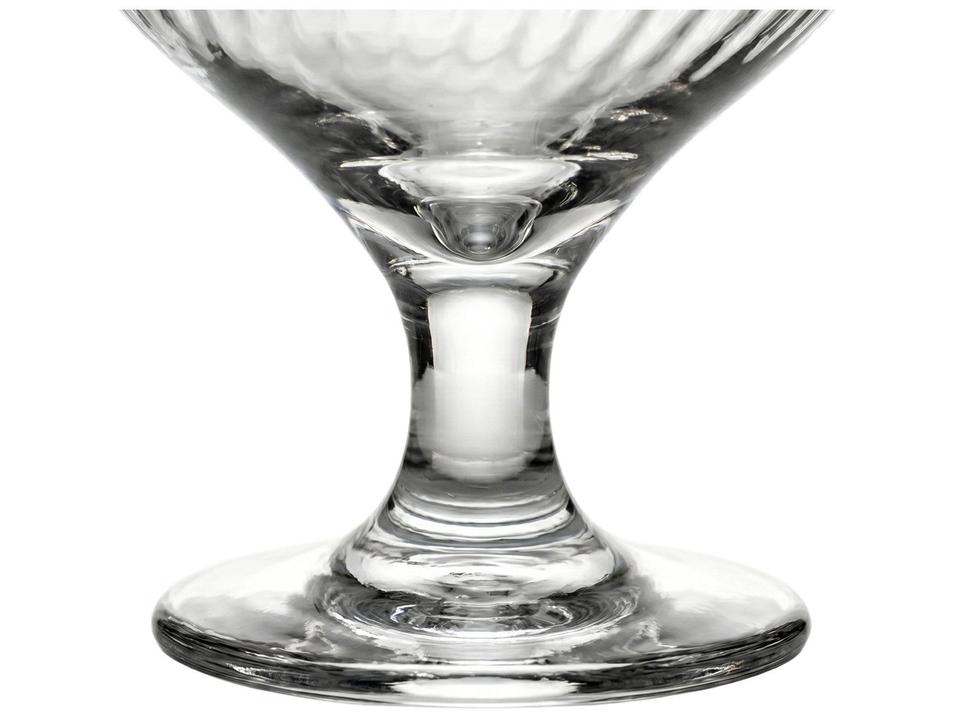 Jogo de Taças de Vidro para Sobremesa Transparente 285ml 6 Peças Nadir Fiore - 5