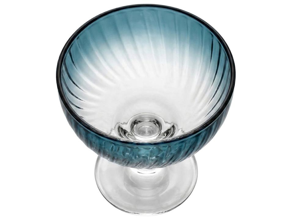 Jogo de Taças de Vidro para Sobremesa Transparente 285ml 6 Peças Nadir Fiore - 3