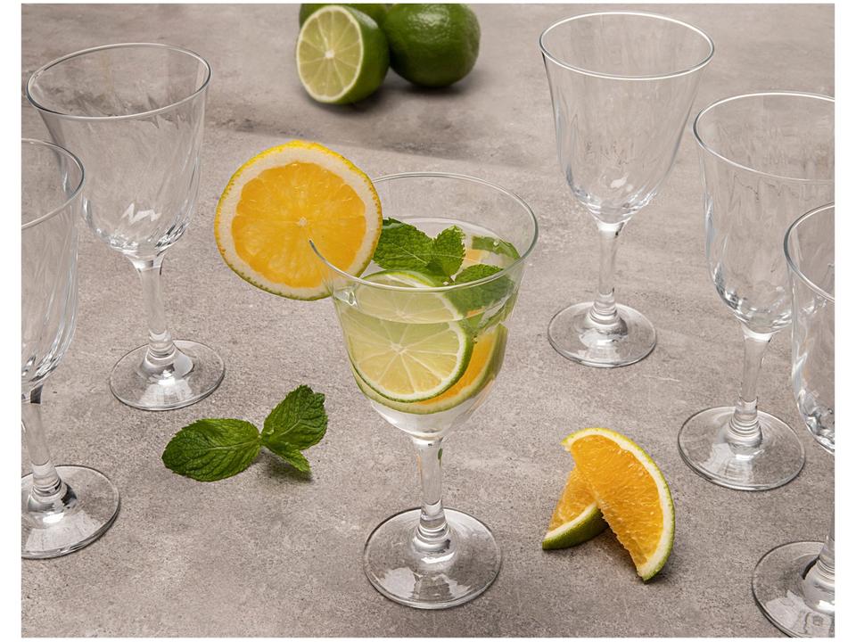 Jogo de Taças para Água Vidro 6 Peças 365ml Nadir Lírio 7034 - 2