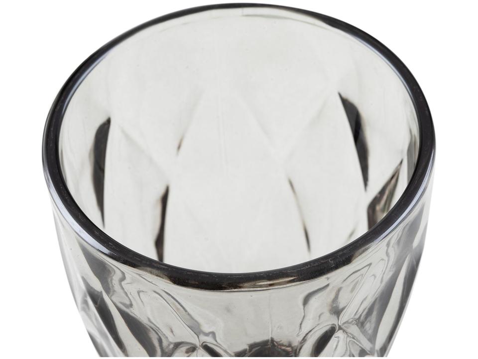 Jogo de Taças para Bebidas de Vidro 330ml 6 Peças Haus Diamond Empire - 4