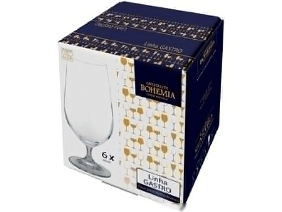 Jogo de Taças para Cerveja Cristal 380ml 6 Peças - 2
