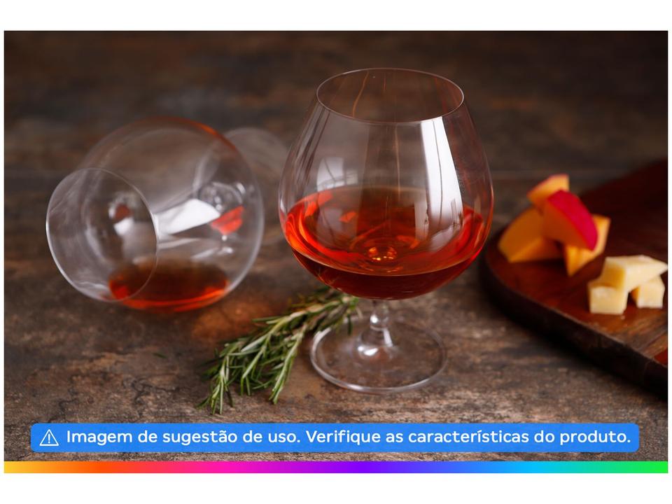 Jogo de Taças para Conhaque Cristal 690ml 6 Peças Bohemia Gastro Brandy - 1