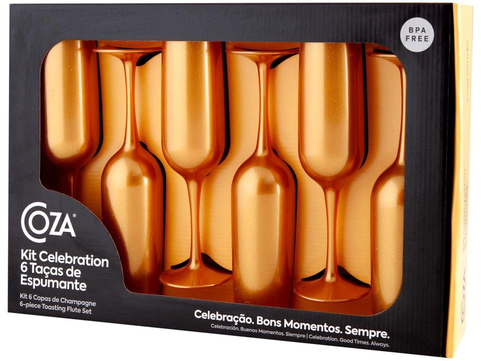 Jogo de Taças para Espumante 160ml 6 Peças - 6