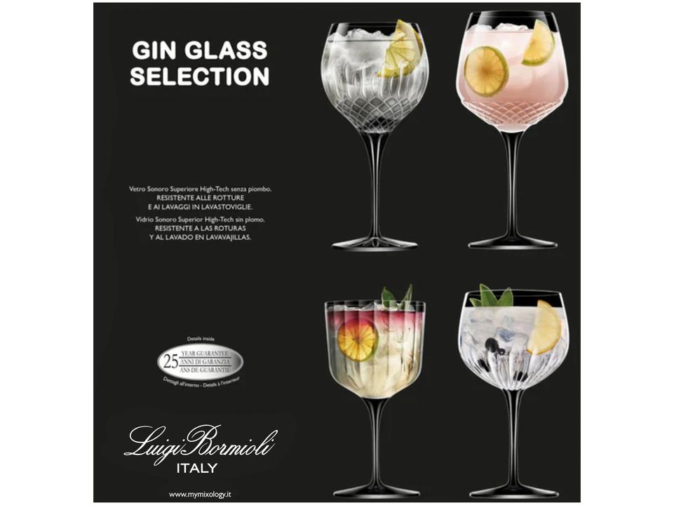 Jogo de Taças para Gin e Martini de Vidro 4 Peças - 3