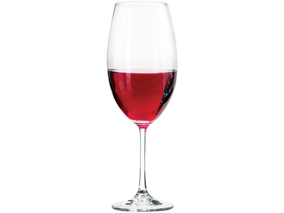 Jogo de Taças para Vinho Cristal 510ml 6 Peças - 1
