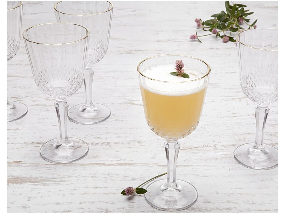 Jogo de Taças para Vinho de Vidro 350ml - 2