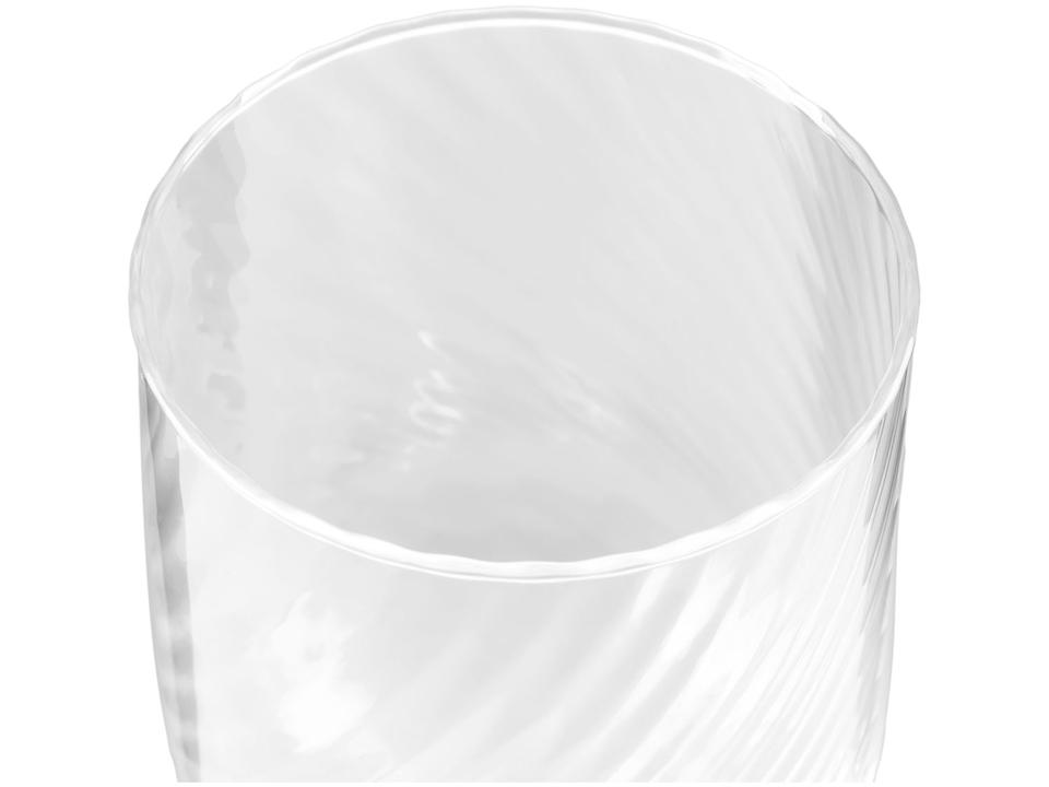 Jogo de Taças para Vinho de Vidro 400ml 4 peças Nadir Fiore - 4