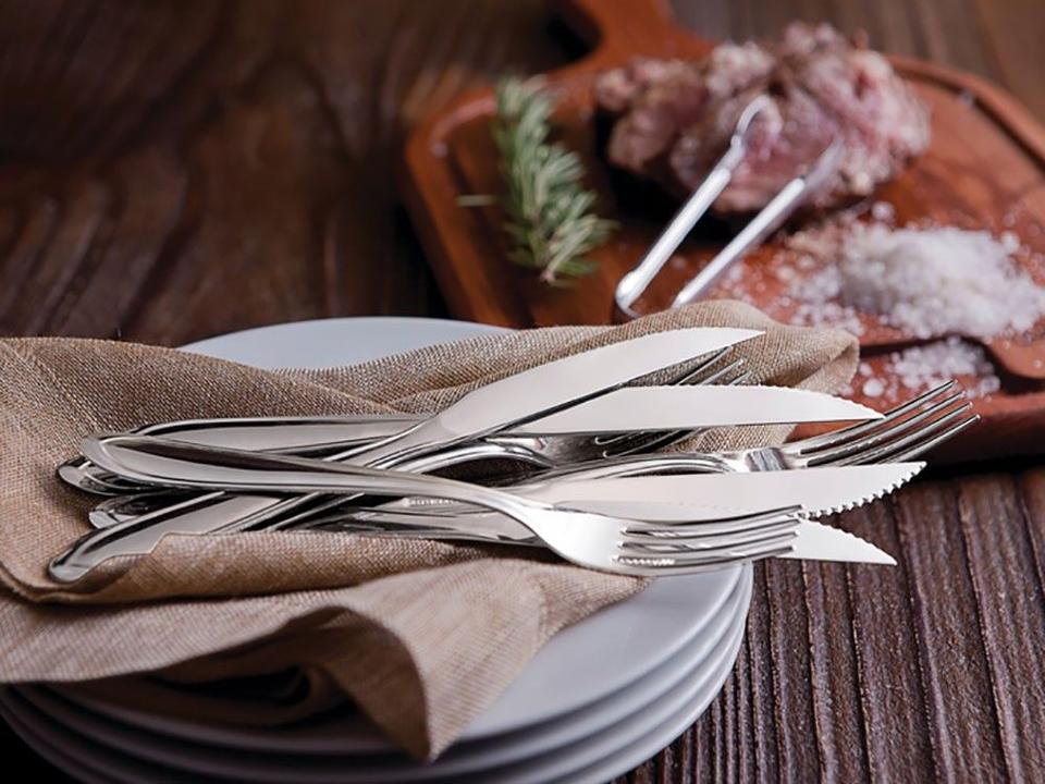 Jogo de Talheres para Churrasco Tramontina Inox - 1