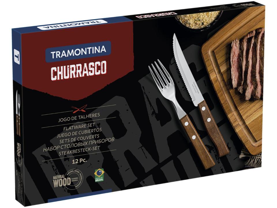 Jogo de Talheres Tramontina para Churrasco 22299/002 12 Peças - 2
