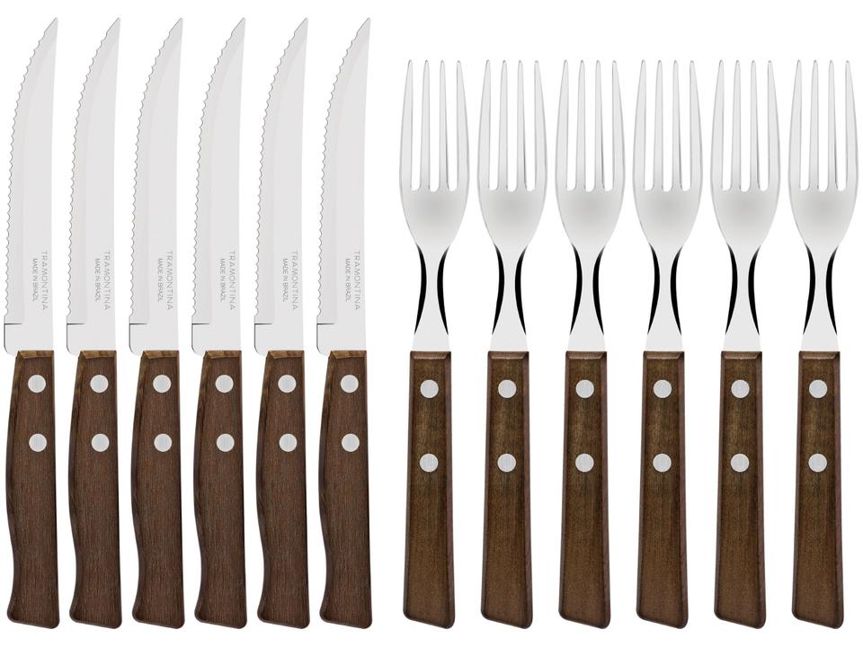 Jogo de Talheres Tramontina para Churrasco 22299/002 12 Peças - 1