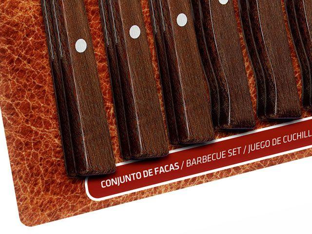 Jogo de Talheres Tramontina para Churrasco 22299009 12 Peças - 3