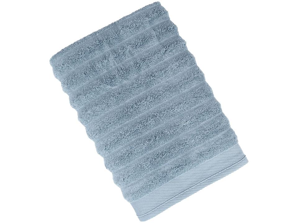 Jogo de Toalhas de Banho Atlântica 100% Algodão Aura Azul 5 Peças - 4