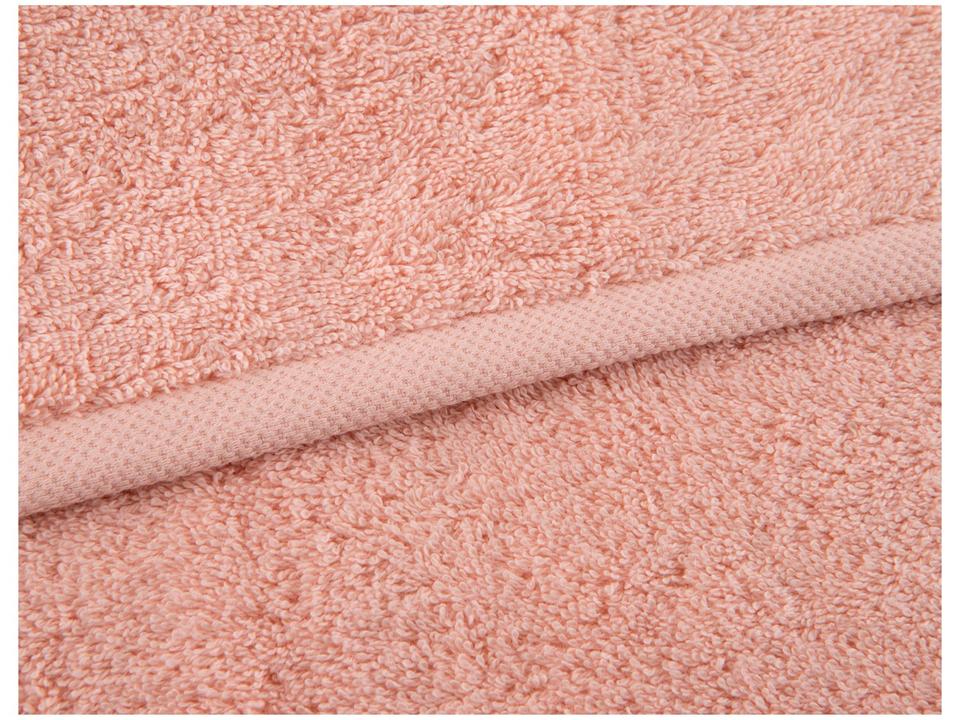 Jogo de Toalhas de Banho Dohler 100% Algodão Florença Salmão 2 Peças - 5