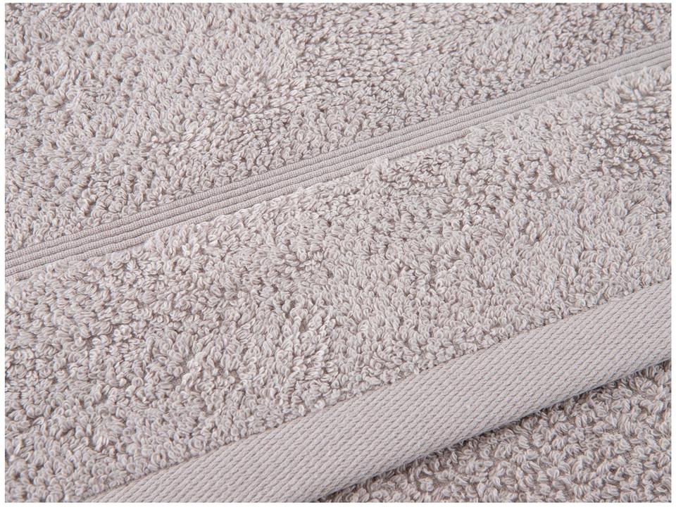 Jogo de Toalhas de Banho Dohler 100% Algodão Kairo Cinza 2 Peças - 5