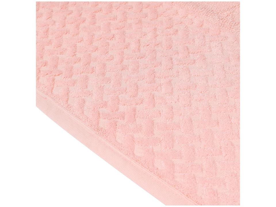 Jogo de Toalhas de Banho e Rosto Atlântica 100% Algodão Finesse Rosa Fada 4 Peças - 6