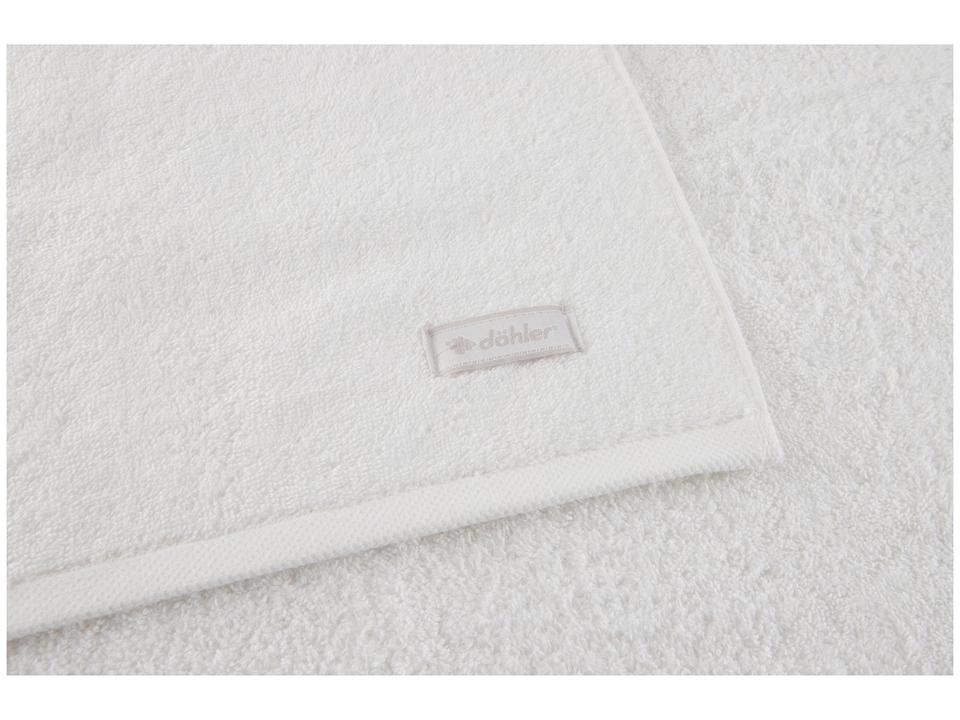 Jogo de Toalhas de Banho e Rosto Dohler 100% Algodão Florença Branco 4 Peças - 6