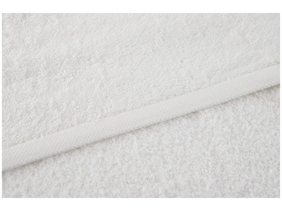 Jogo de Toalhas de Banho e Rosto Dohler 100% Algodão Florença Branco 4 Peças - 7