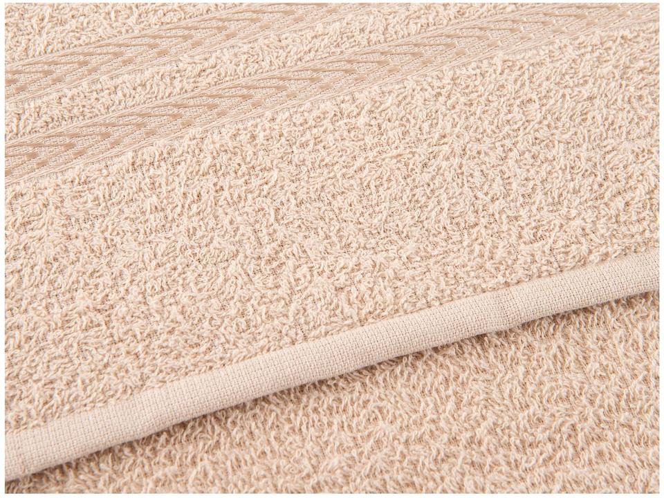 Jogo de Toalhas de Banho e Rosto Dohler 100% Algodão Paris Bege 3 Peças - 4