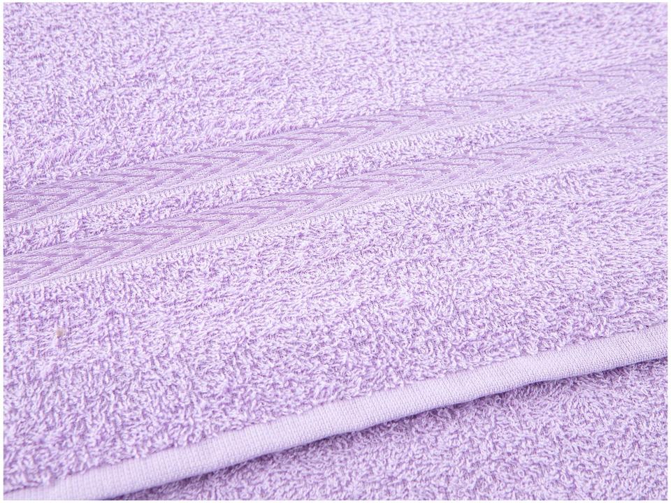 Jogo de Toalhas de Banho e Rosto Dohler 100% Algodão Paris Lilás 2 Peças - 6