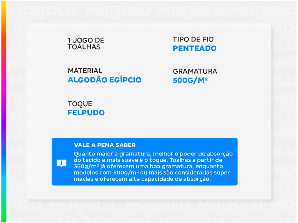 Jogo de Toalhas de Banho e Rosto Dohler de Algodão Egípcio Kairo Cinza 4 Peças - 1
