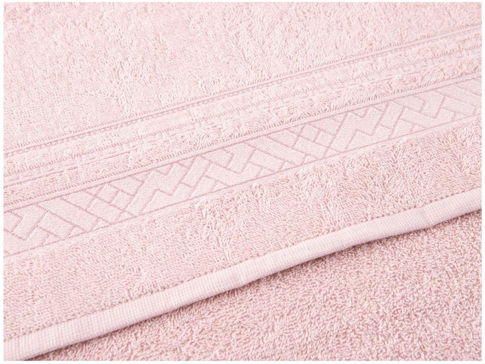 Jogo de Toalhas de Banho e Rosto Dohler de Algodão Premium Salmão 2 Peças - 6